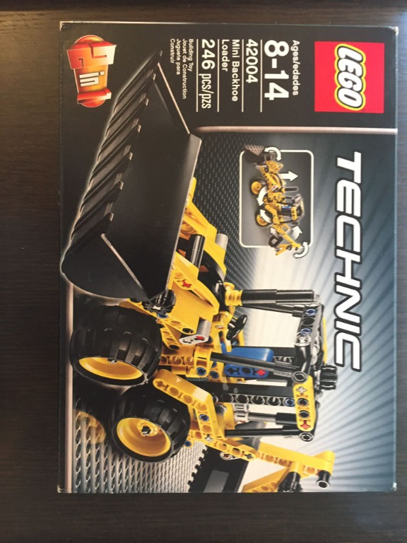 Lego Mini backhoe loader 42004, Hobbies & Toys, Toys & Games on Carousell