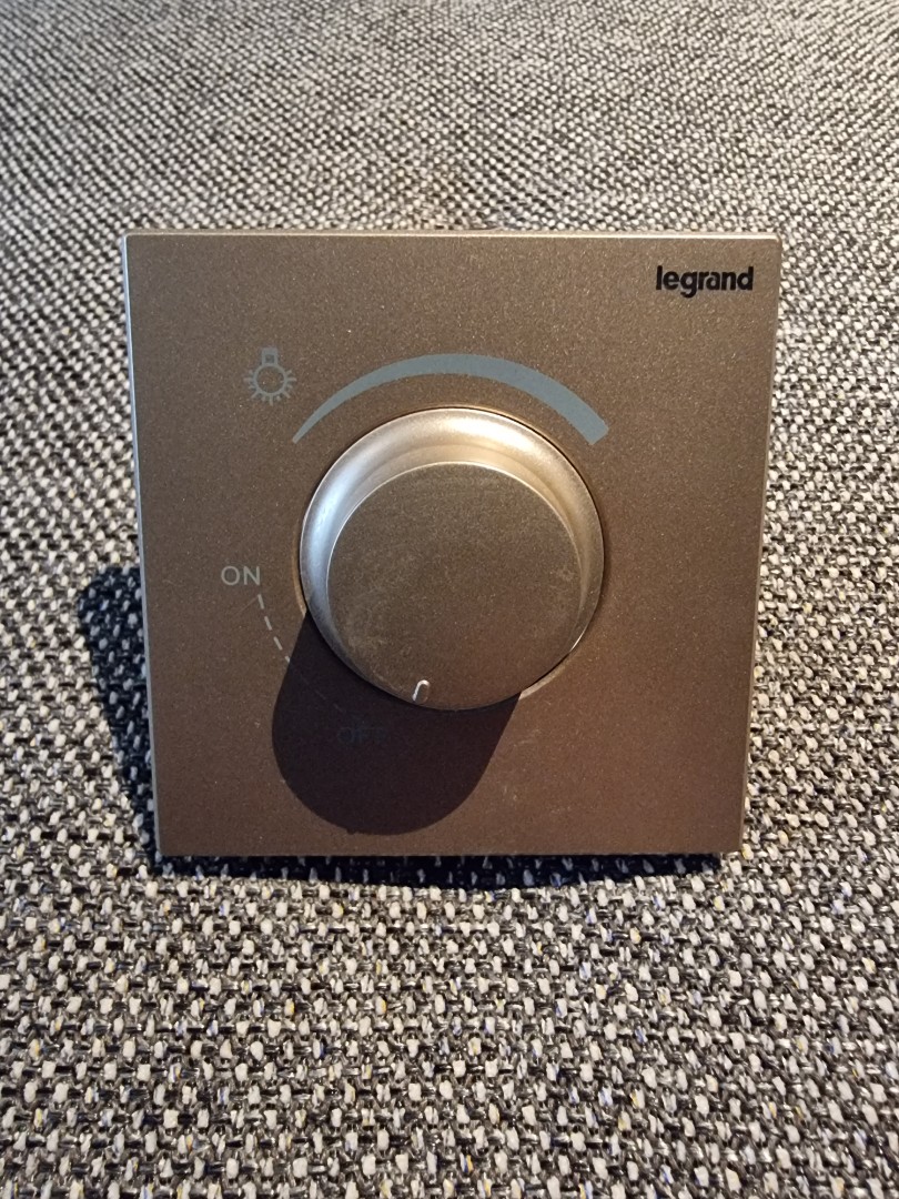 Legrand Galion Dimmer, Furniture & Home Living, Lighting & Fans
