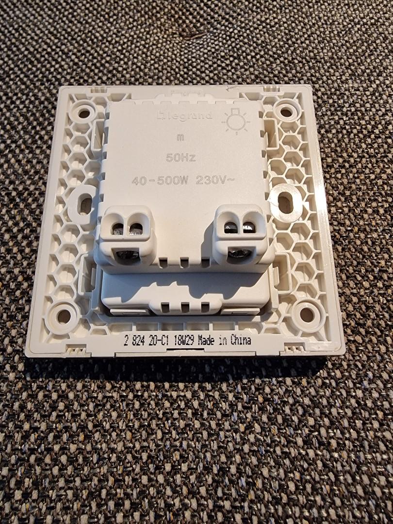 Legrand Galion Dimmer, Furniture & Home Living, Lighting & Fans