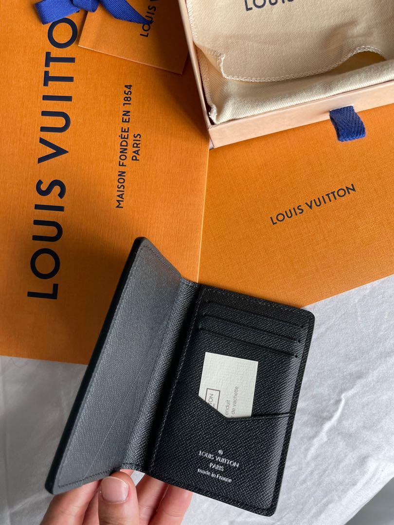 LV x YK Pocket Organizer Monogram Eclipse - Men - Small Leather Goods
