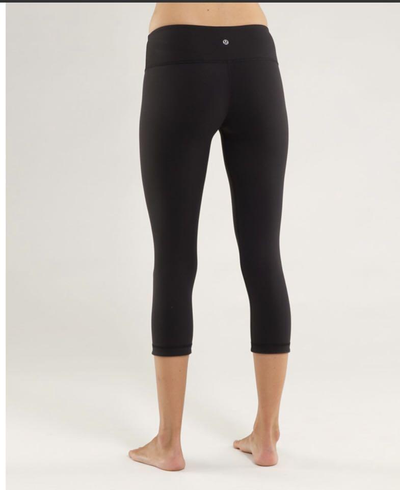 Lululemon Wunder Under Crop *Reversible 