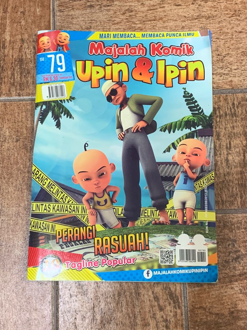 Majalah Komik Upin Ipin Hobbies And Toys Books And Magazines Comics