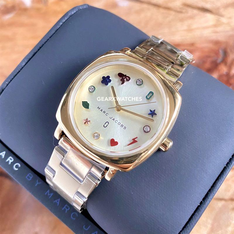 Marc jacobs mandy watch rose gold outlet