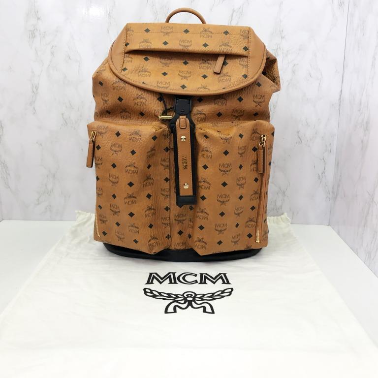 MCM BROWN BACKPACK 217022637