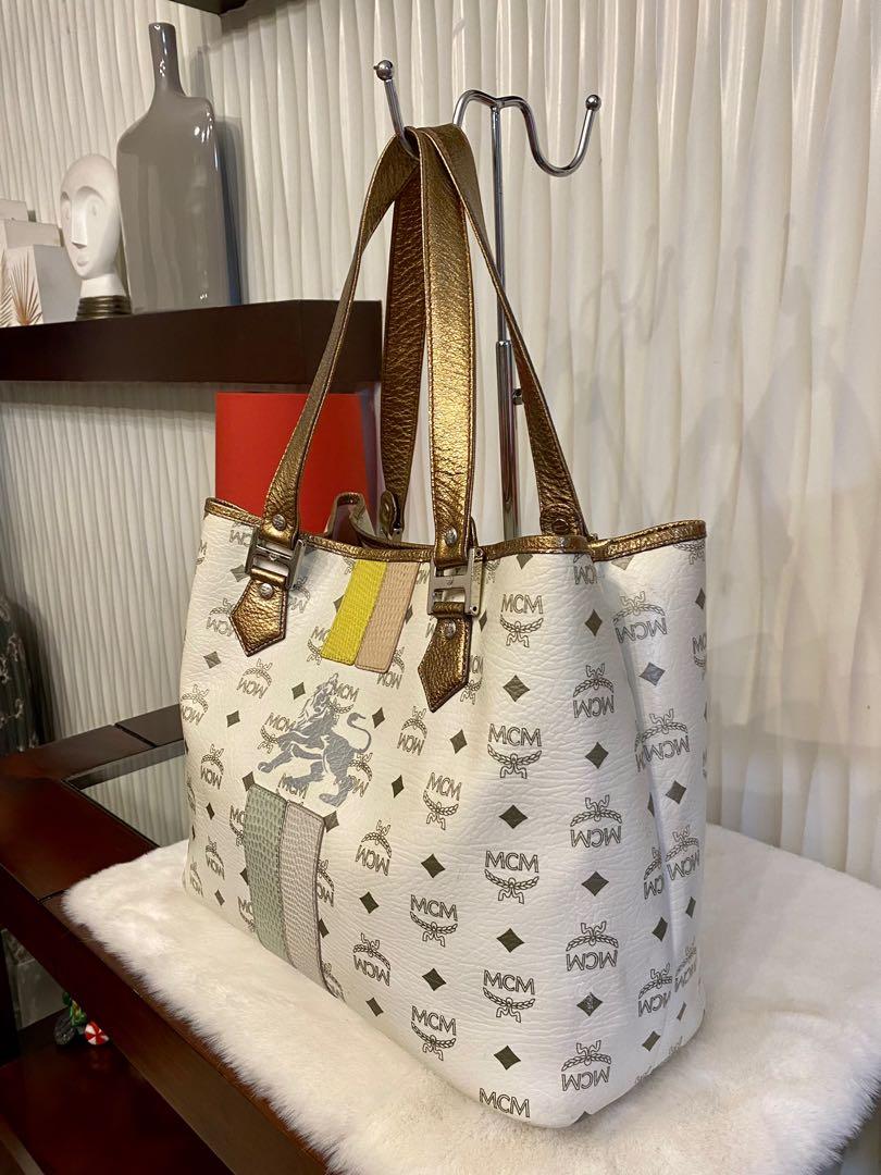 MCM Tote Bag Princess Lion, Luxury, Bags & Wallets on Carousell
