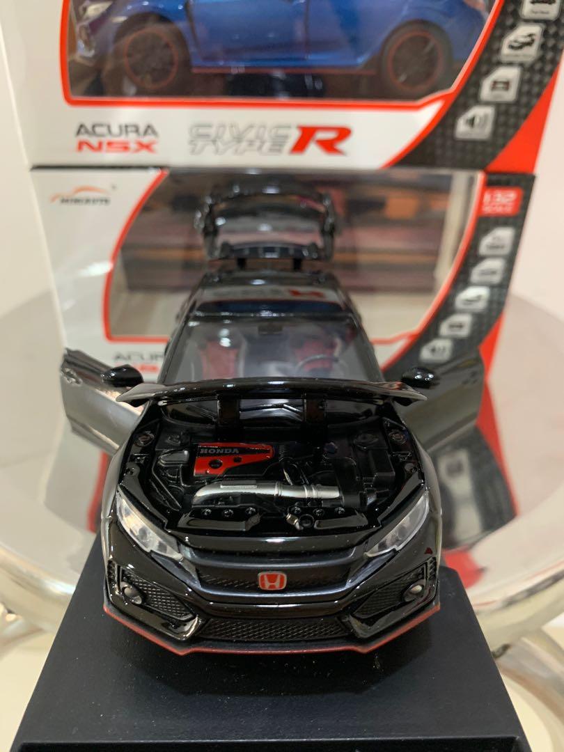 MiniAuto Acura Honda Civic Type R Die Cast Model Scale 1:32, Hobbies ...