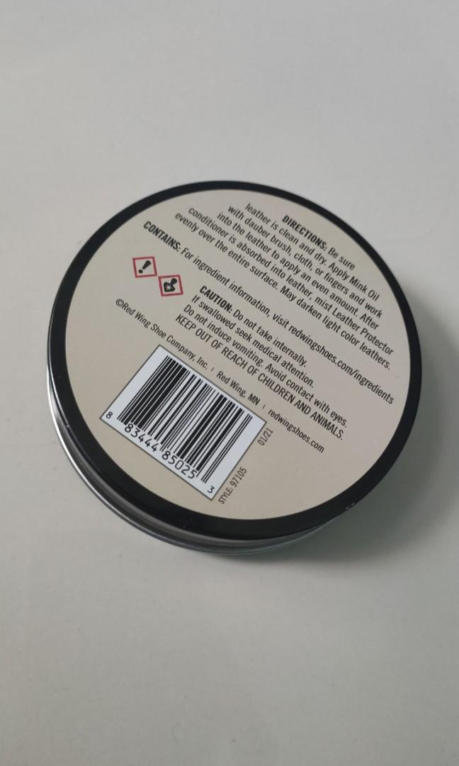 Red wing mink oil ingredients top