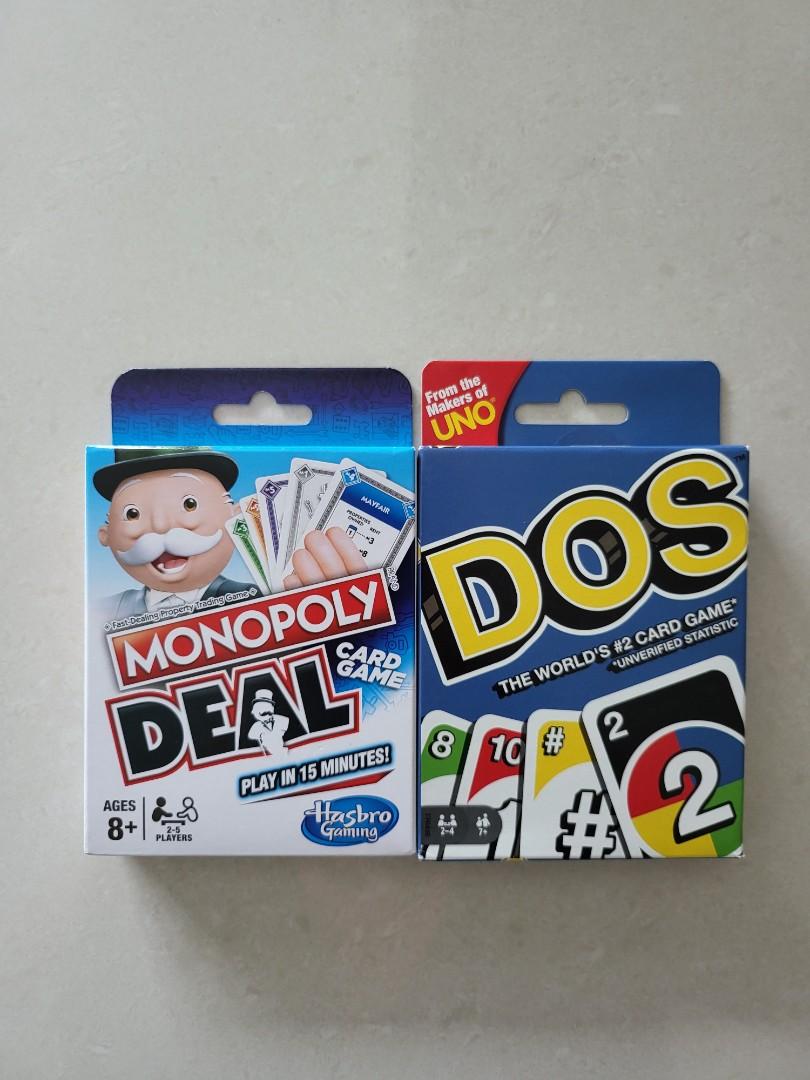 Monopoly Deal / Uno Dos Card Game, Hobbies & Toys, Toys & Games on Carousell