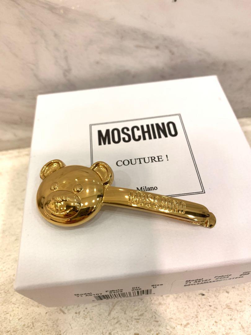 moschino hair accessories
