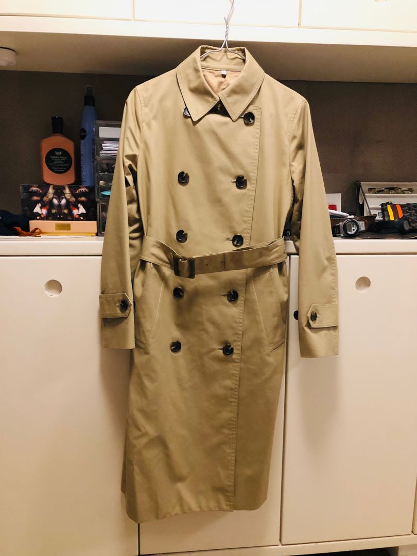 muji trench coat