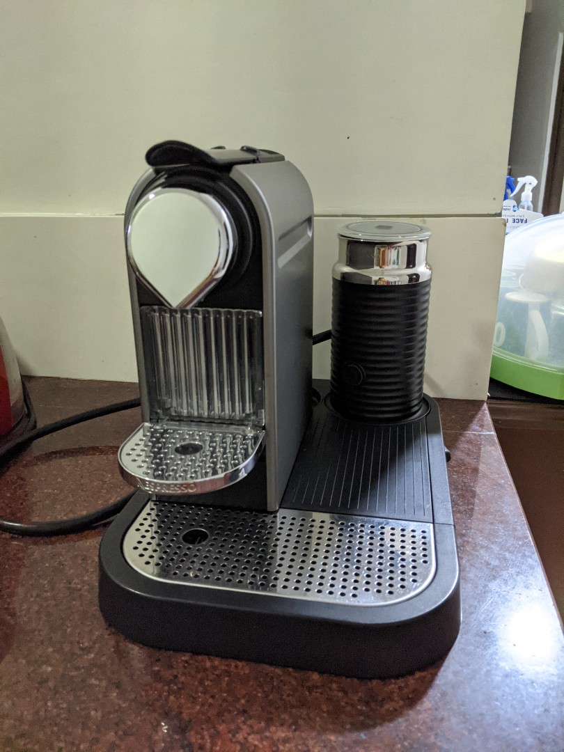 Nespresso Citiz with Aeroccino, TV 