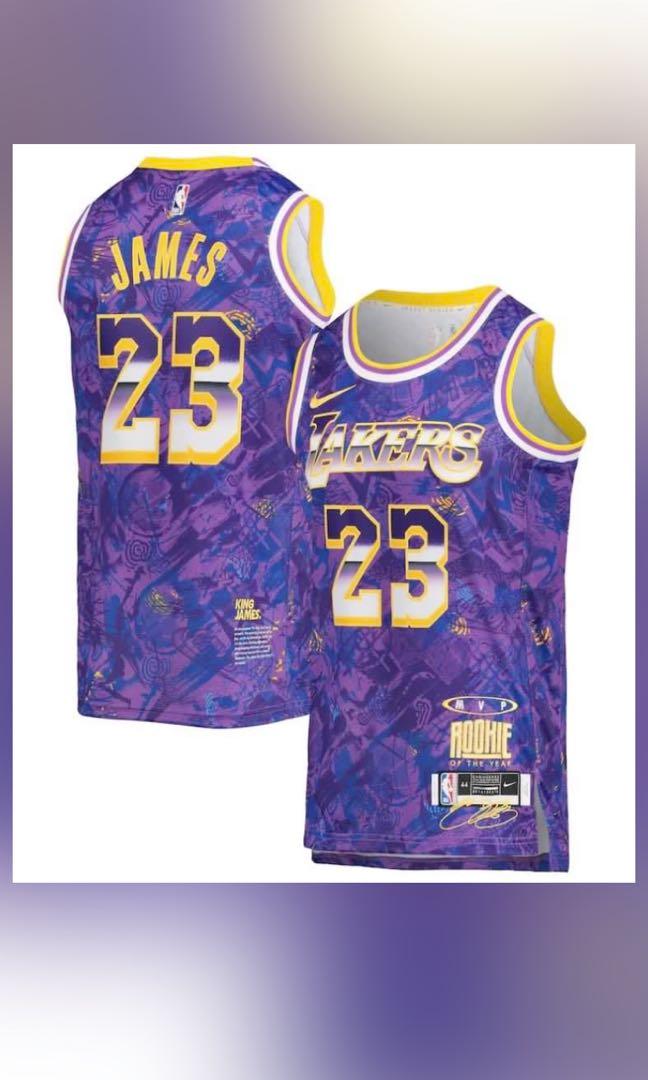Nike Size 2XL Los Angeles Lakers LeBron James Select Series Jersey  DA6951-504