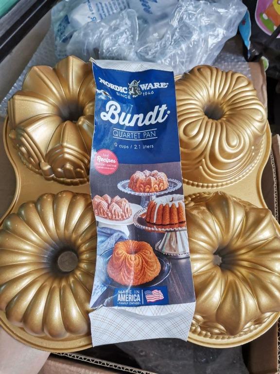 Nordic ware bundt quartet sale pan