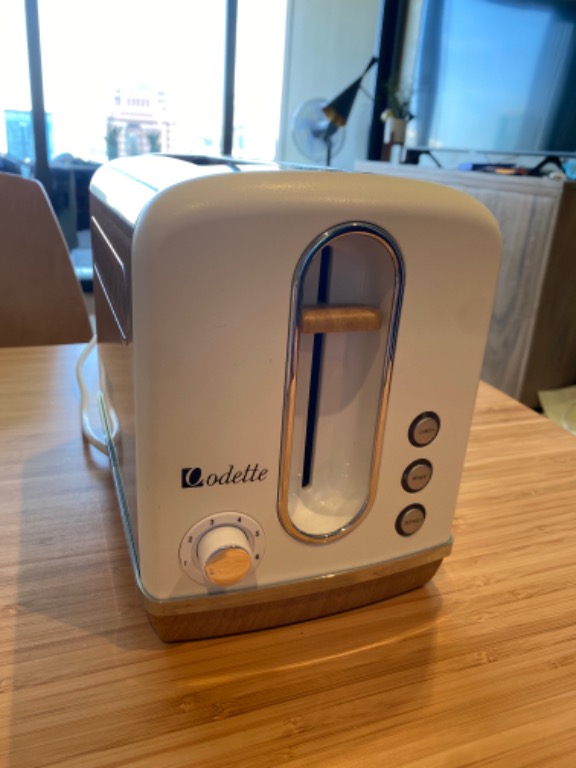 Odette Streamline 2-Slice Bread Toaster - White, TV & Home Appliances ...
