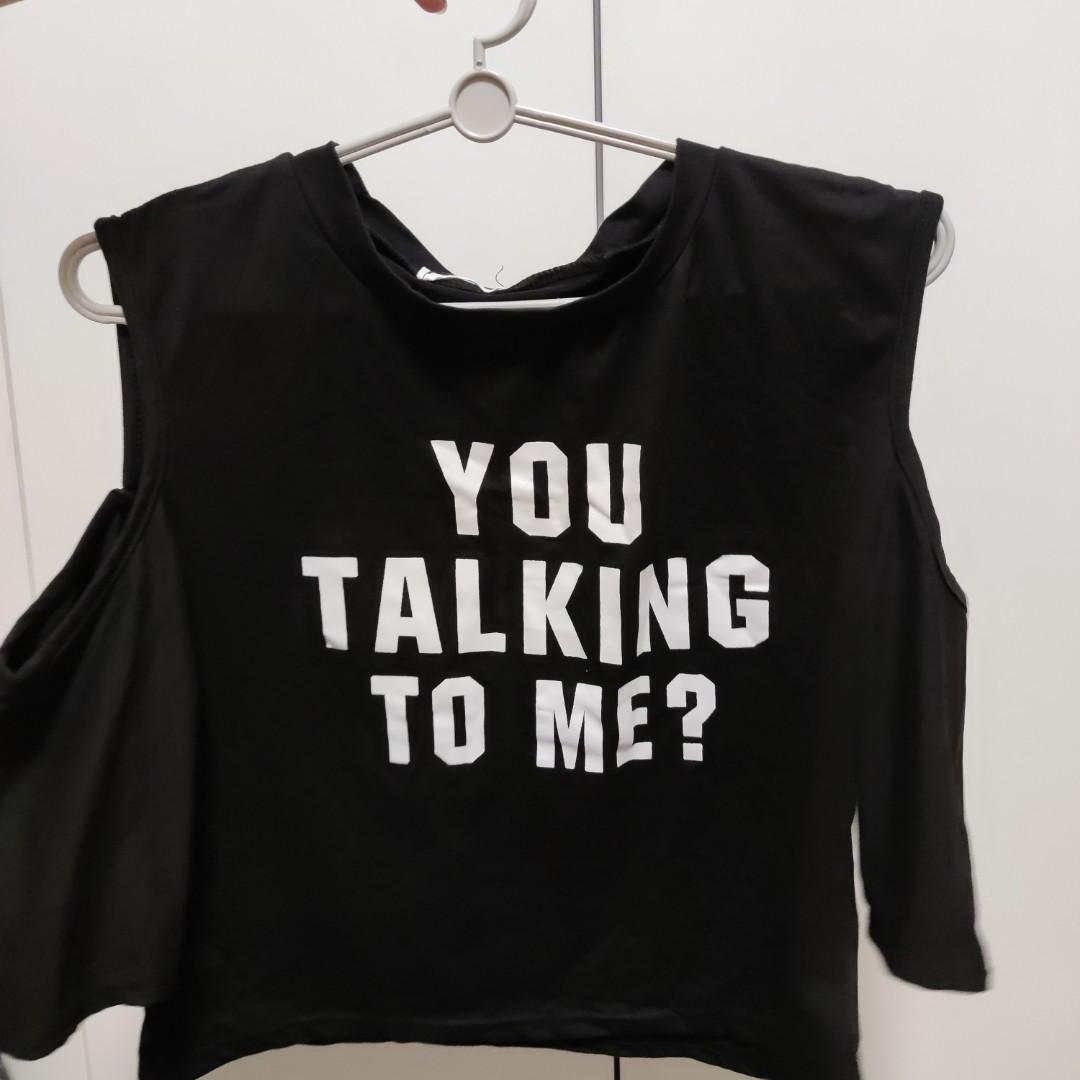 Off Shoulder Tee (Category: Other Tops) located in Singapore. Submitted by kimii18 (Listing ID 1127302767, Image 1). Description: Brand New! Free Size!.