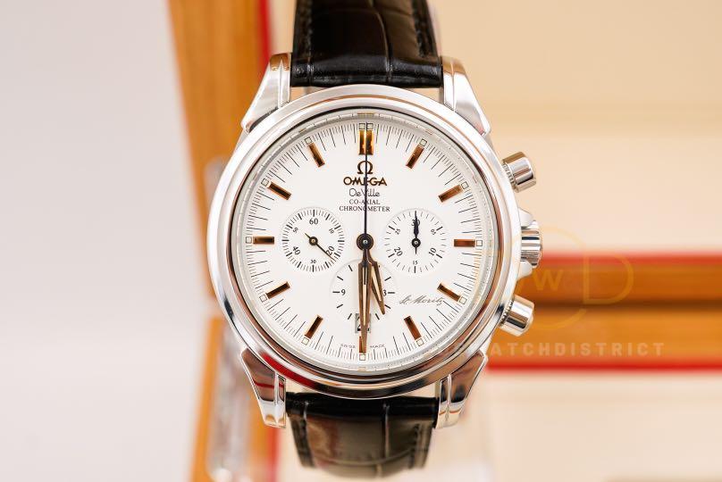 Omega DeVille Co Axial Chronometer 41mm St. Moritz Limited Edition