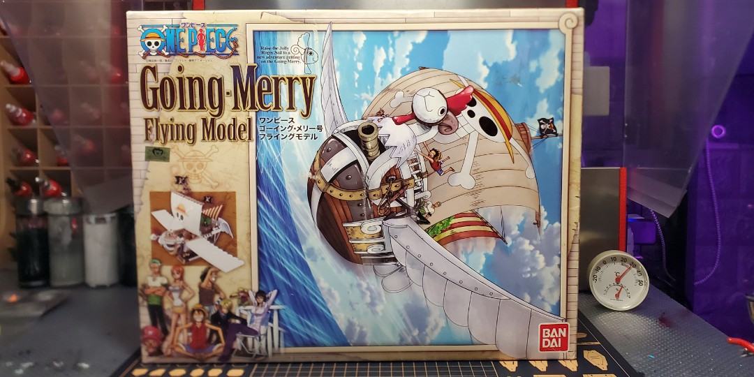 one piece going merry 海賊王黃金梅利號飛行模式模型, 興趣及遊戲 ...