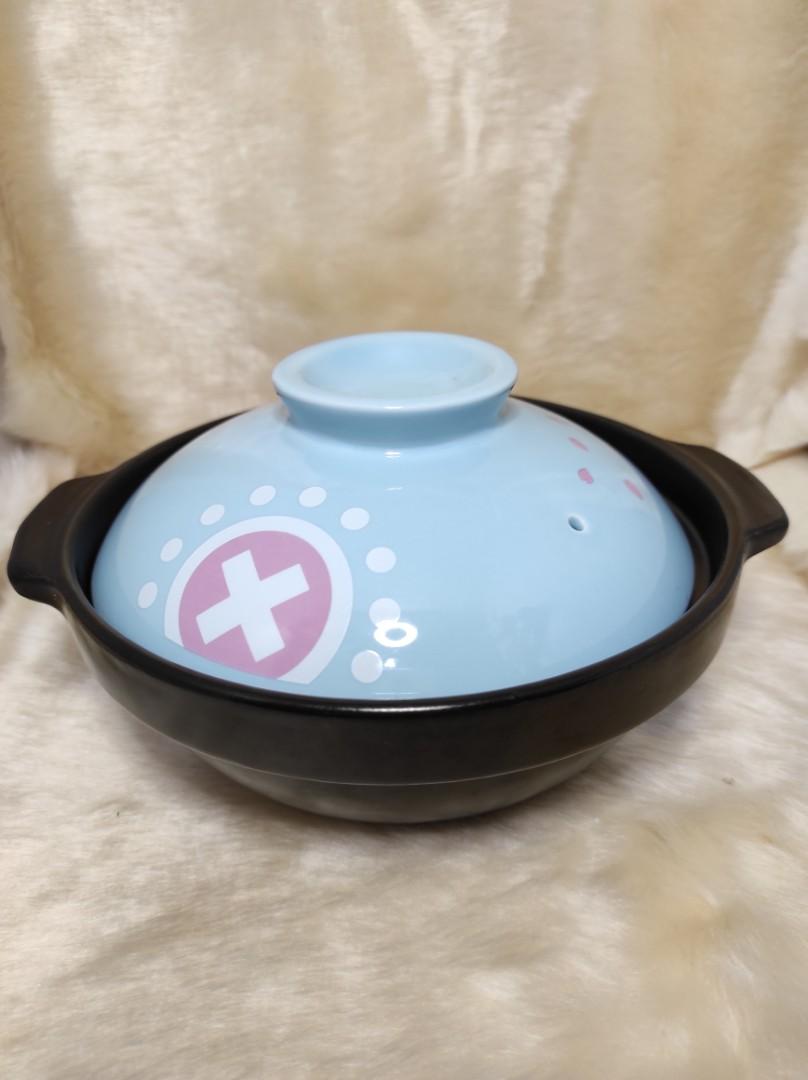 One Piece Tony Chopper Clay Pot (Category: Cookware & Accessories) located in Quezon City. Submitted by icurateshoppe (Listing ID 1127259169, Image 2). Description: Rare One Piece Tony Chopper Clay Pot Collectors item Preloved but well loved Seldom used. Mas matagal pa sa cabinet. No chips, no breaks Good as new but since this is preloved, please manage your expectations See measurements in the pictures.