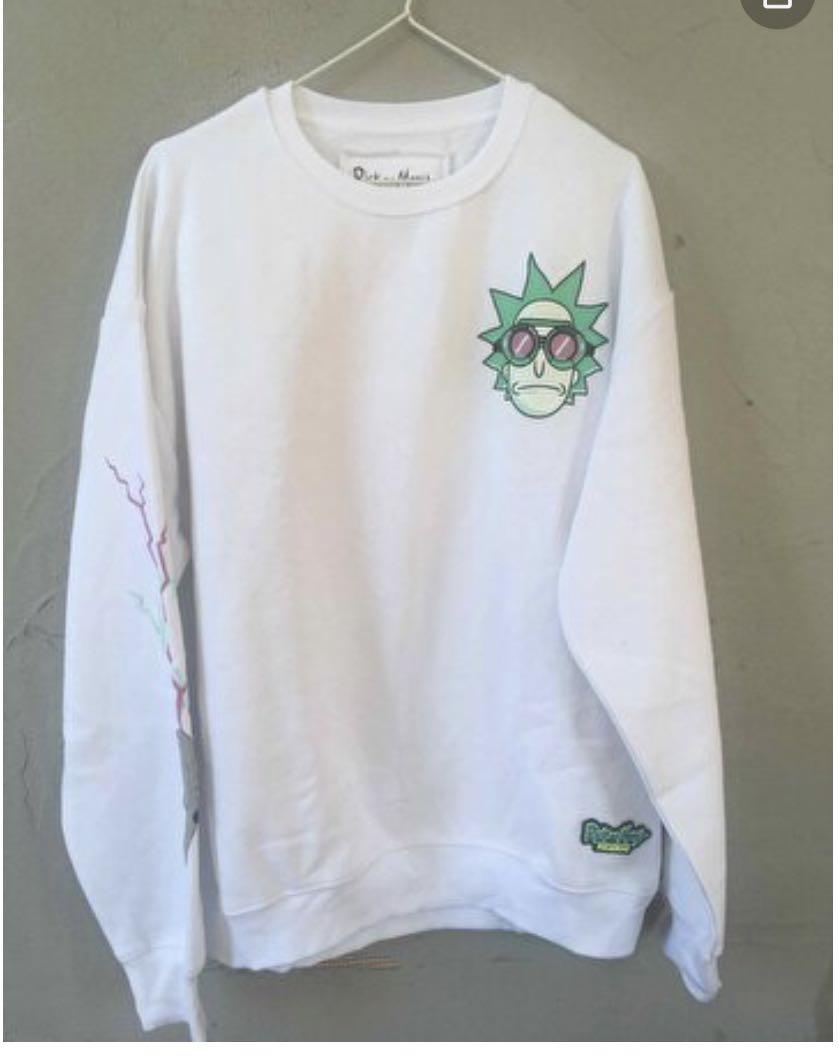 Pull and bear rick and morty sweat clearance