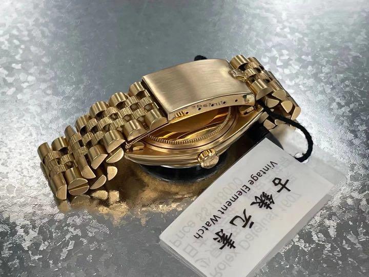 Rolex Datejust YG 1607 Tropical Gilt Dial．超啡力架面超靚