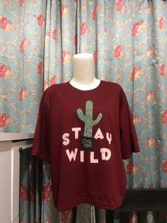 ‼️SALE‼️kaos stay wild by coconuts