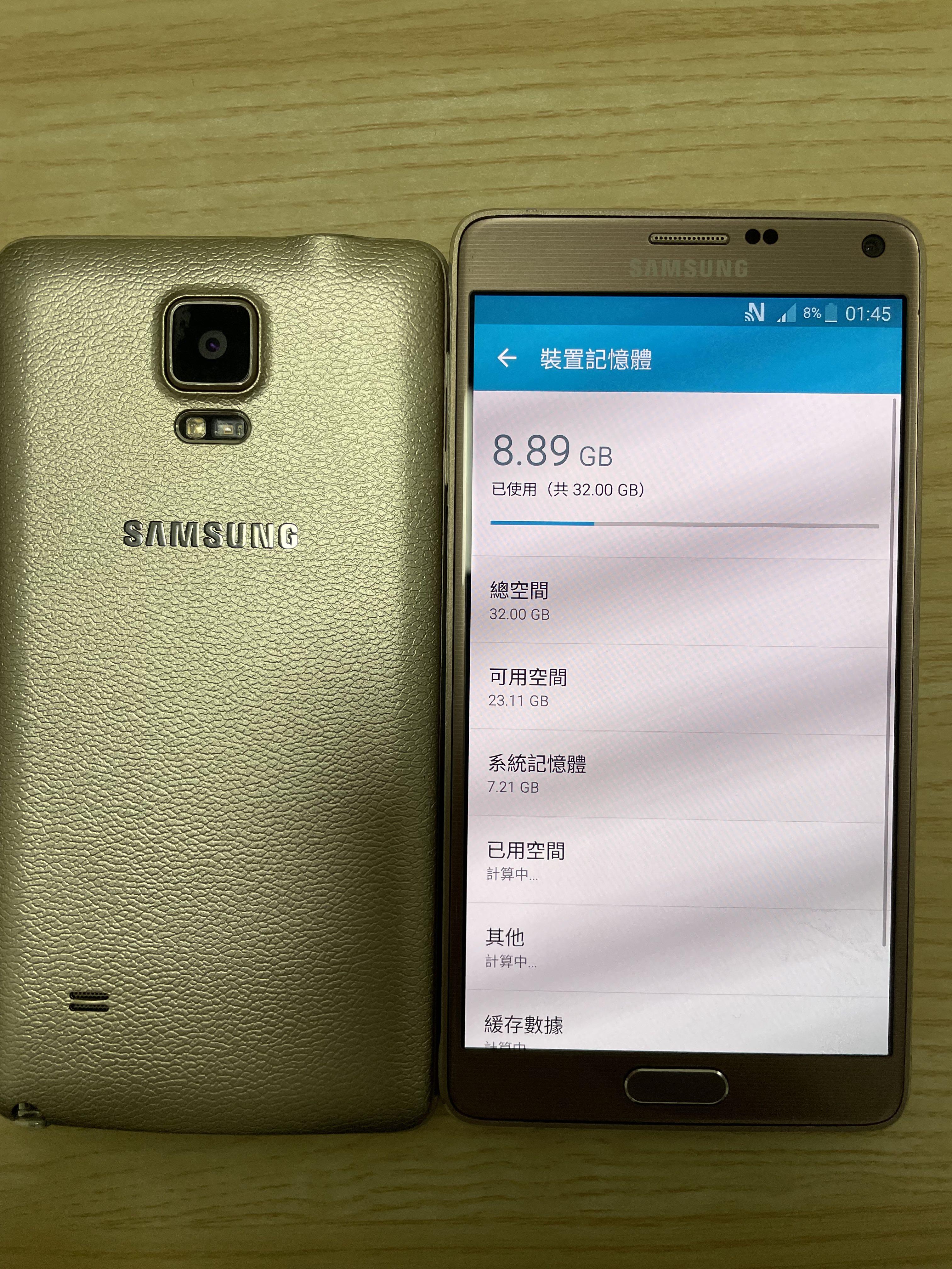 Samsung Galaxy Note 4 32Gb hk version 香港版本, 手提電話, 手機