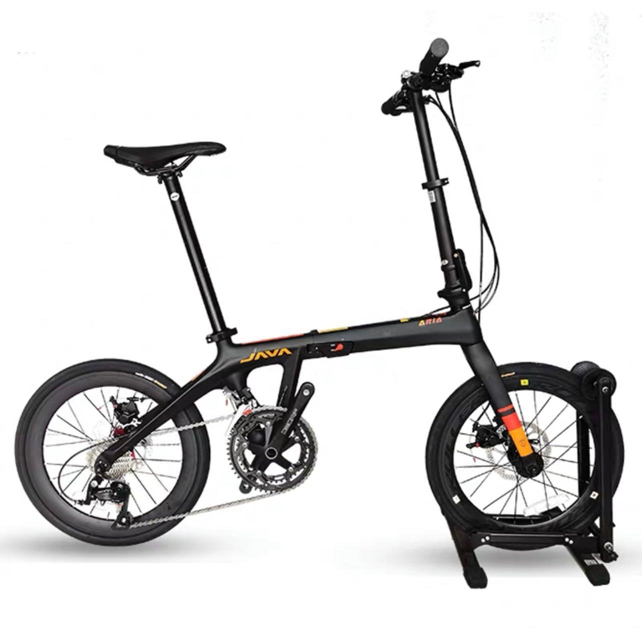 SG ready stock! Java Aria Carbon Fiber 20 inch foldable bike 18speed ...