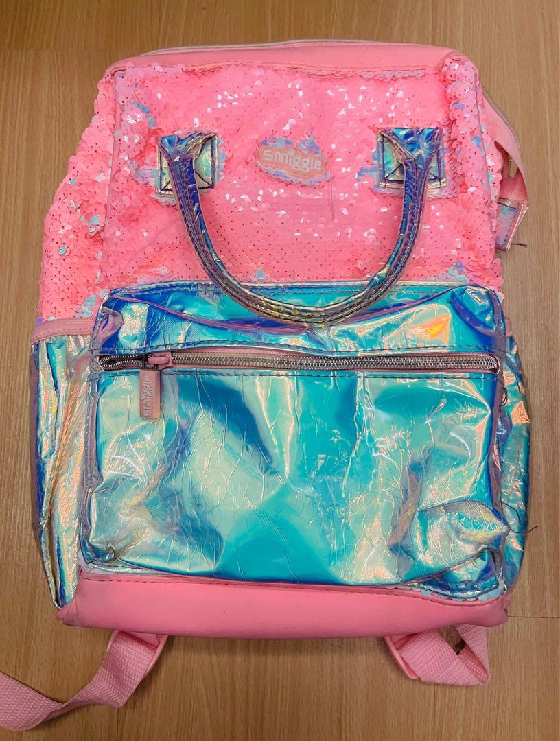 Smiggle 2024 holographic backpack