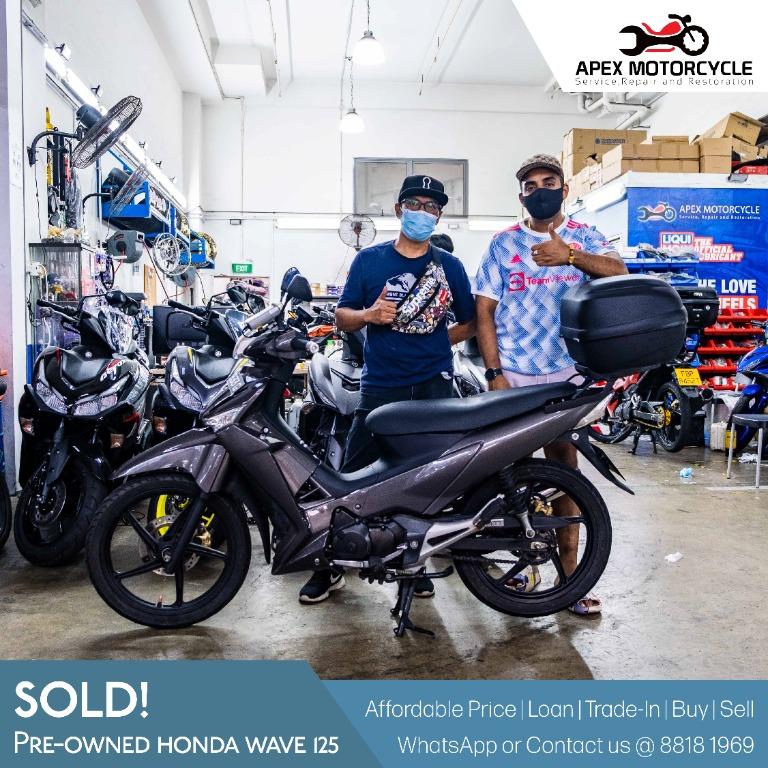 🚨SOLD!🚨 Pre-owned Honda Wave 125, Motorcycles, Motorcycle 