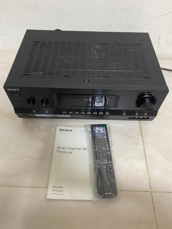 SONY STR DH800 收音劇院 7.1 環繞擴大機 HDMI 藍光 環繞擴大機 含全新代用遙控器, 耳機及錄音音訊設備