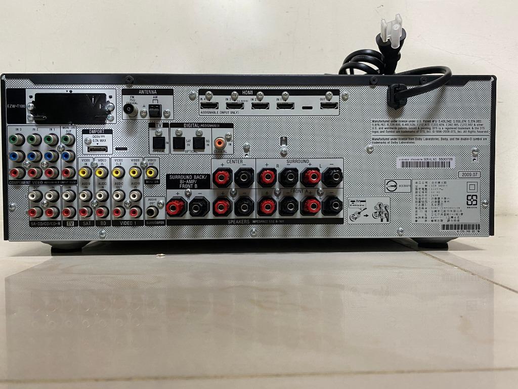 SONY STR DH800 收音劇院 7.1 環繞擴大機 HDMI 藍光 環繞擴大機 含全新代用遙控器,