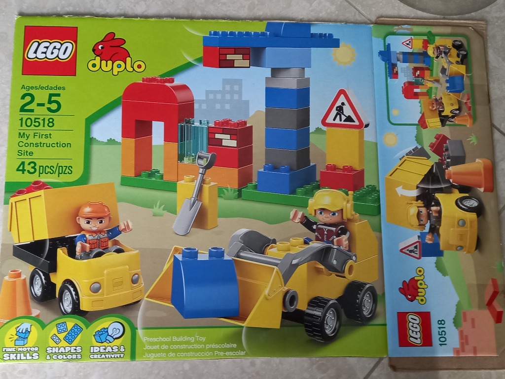 Duplo my first construction site clearance