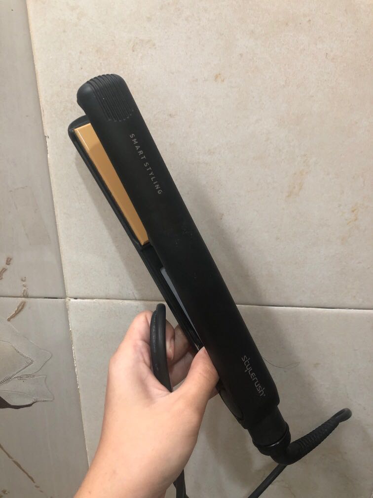 Stylerush smart styling hair straightener outlet