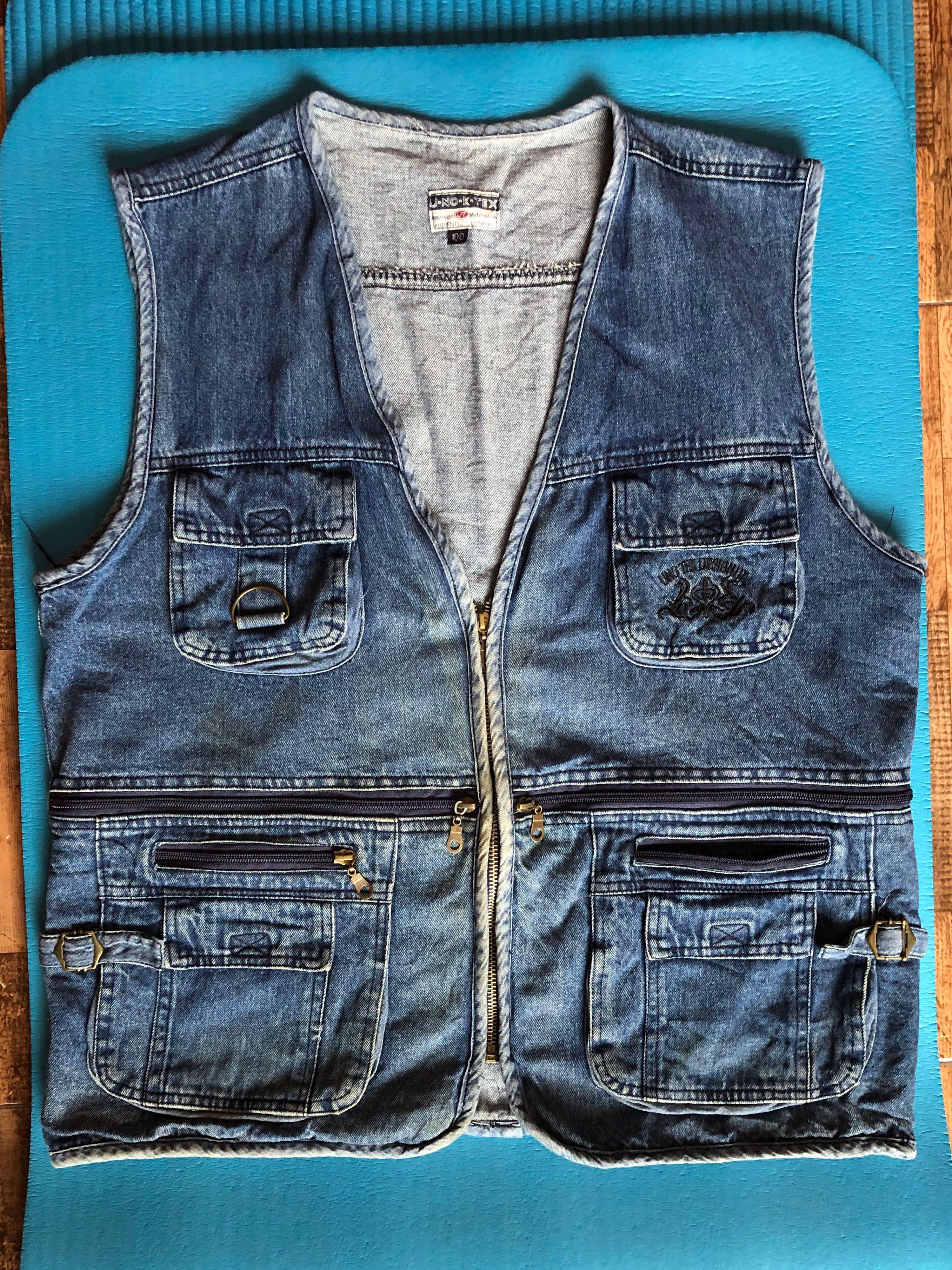 tactical vest denim