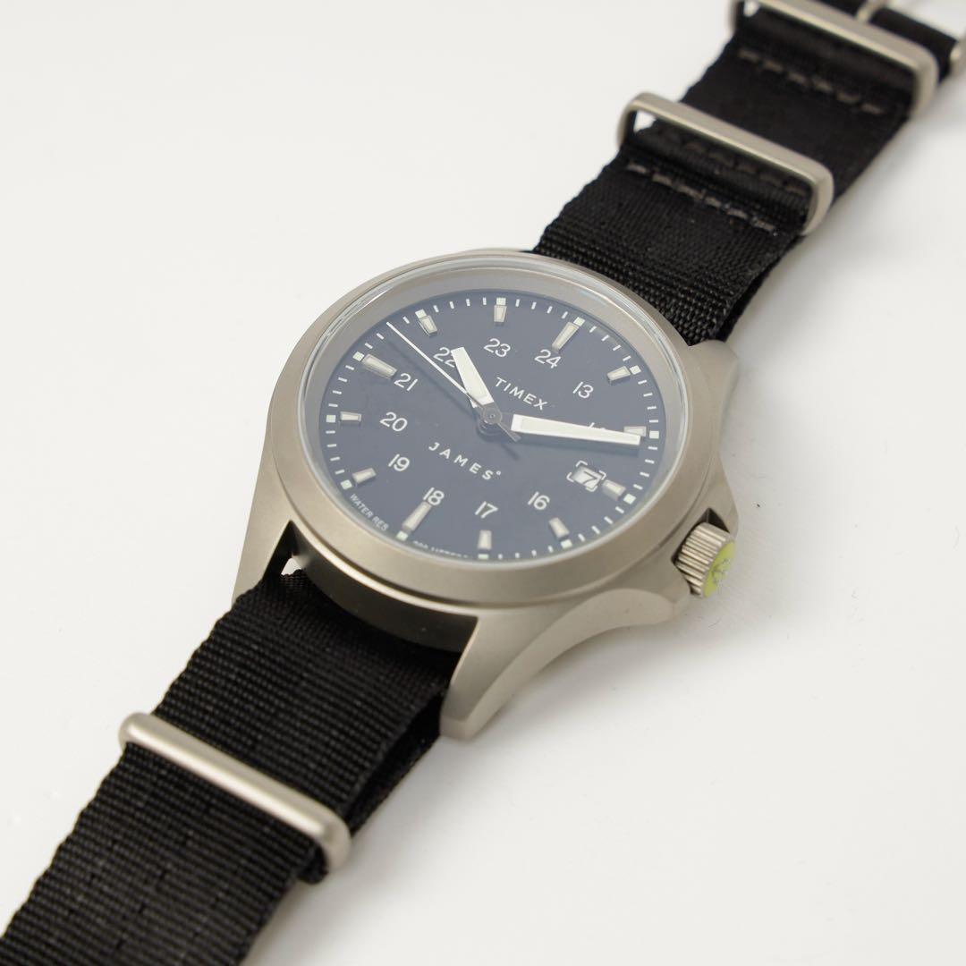 The James Brand x Timex Expedition North Titanium 41mm Automatic Watch