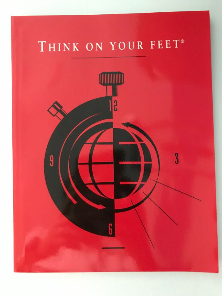 Think On Your Feet manual, Hobbies & Toys, Books & Magazines