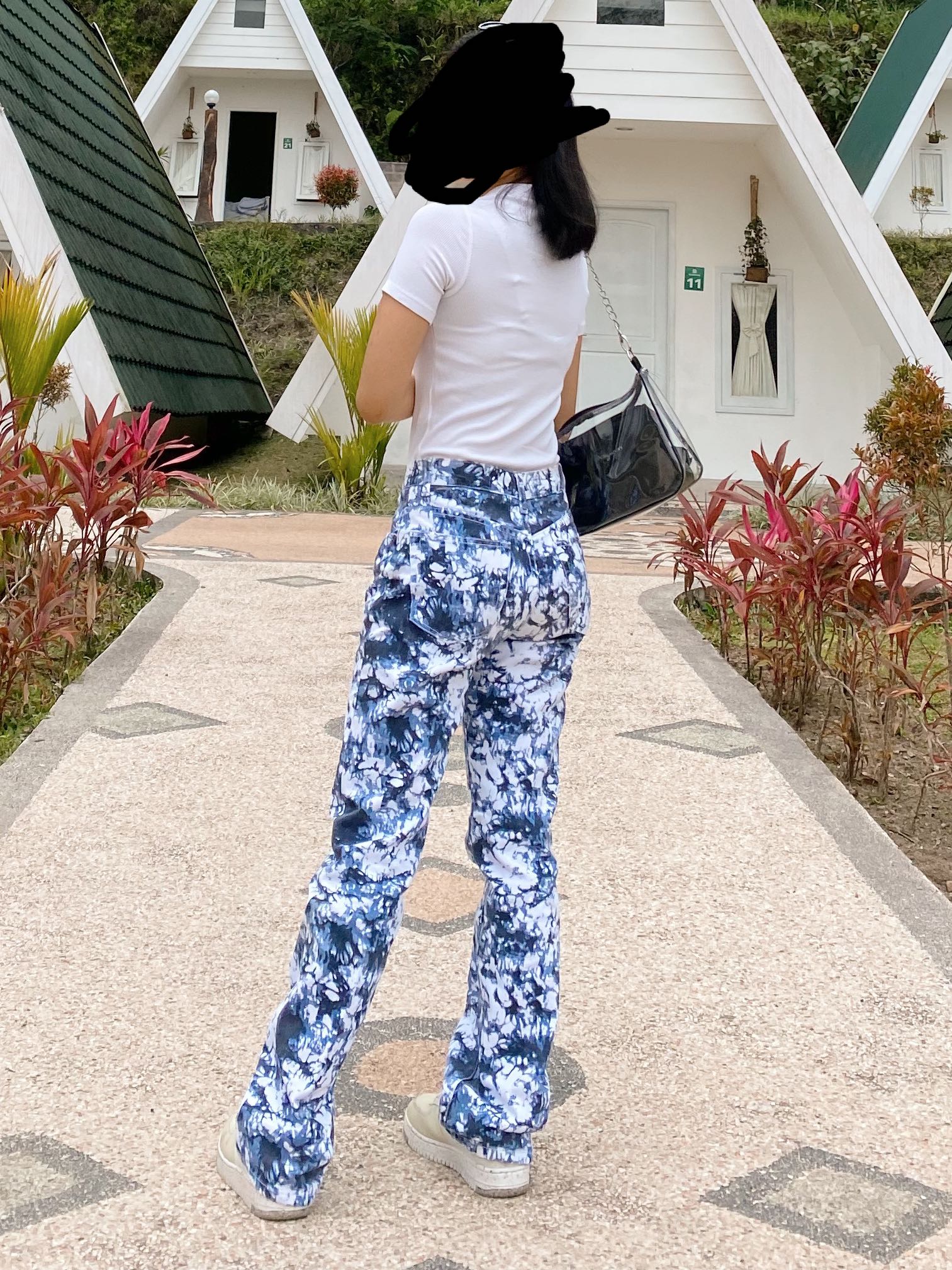 Tie Dye Pants (reworked), Fesyen Wanita 