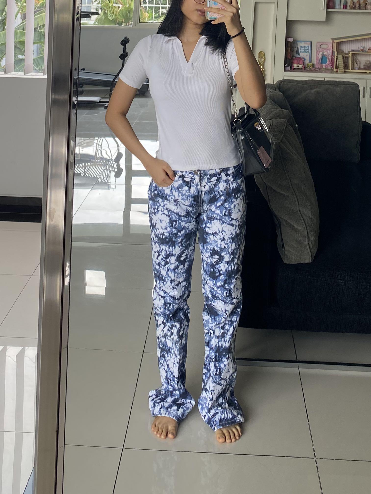 Tie Dye Pants (reworked), Fesyen Wanita 