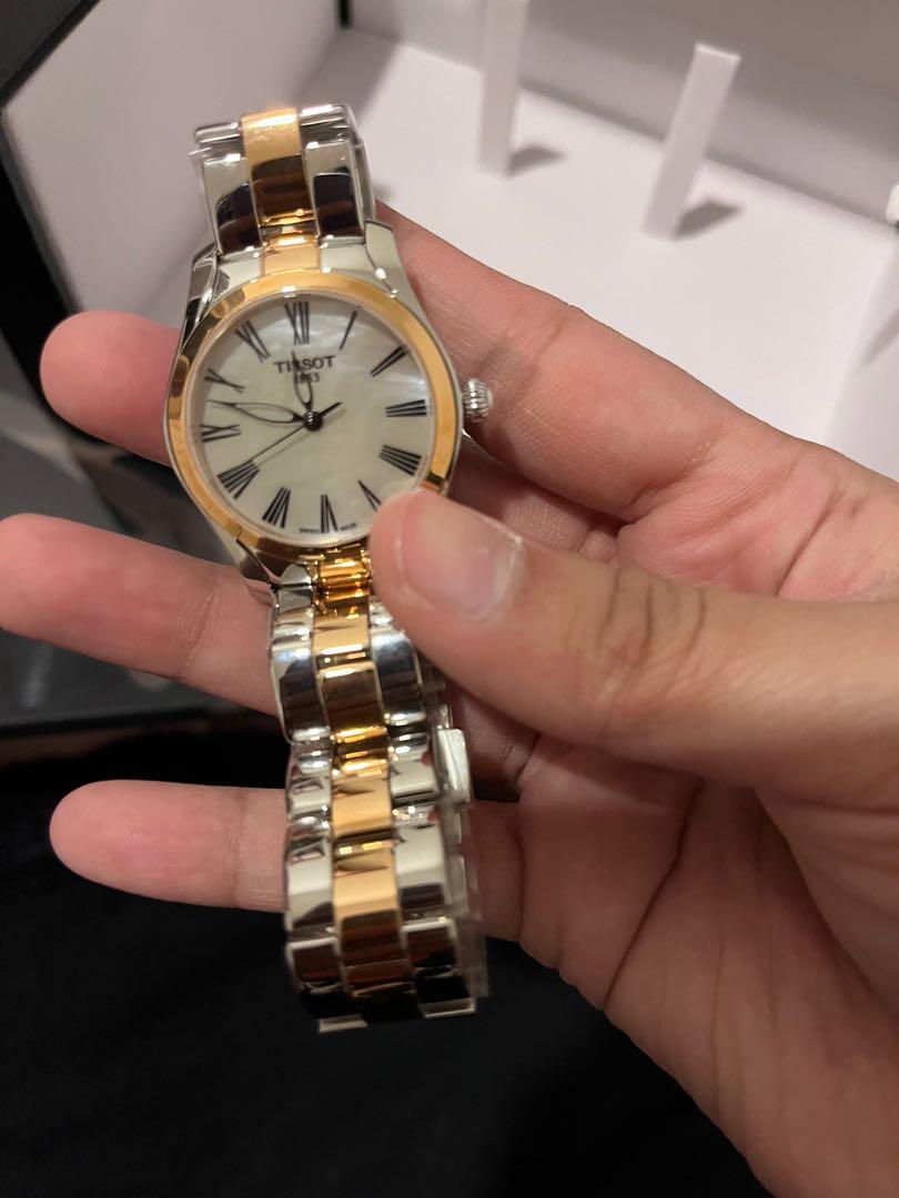 Tissot t wave on sale mother of pearl