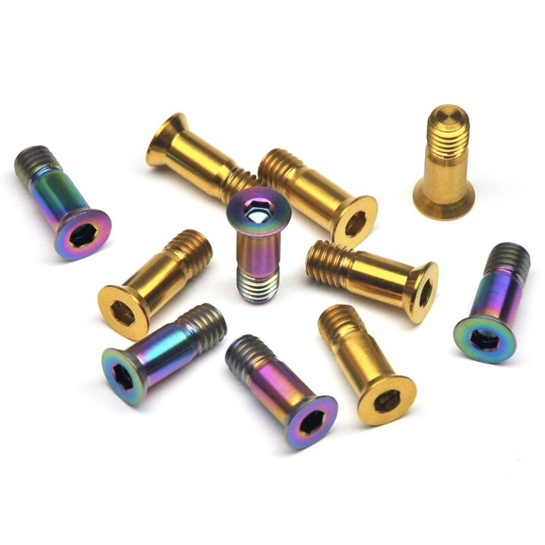 Titanium Jockey Wheel Bolts M5x14.5mm for all Rear Derailleur incl