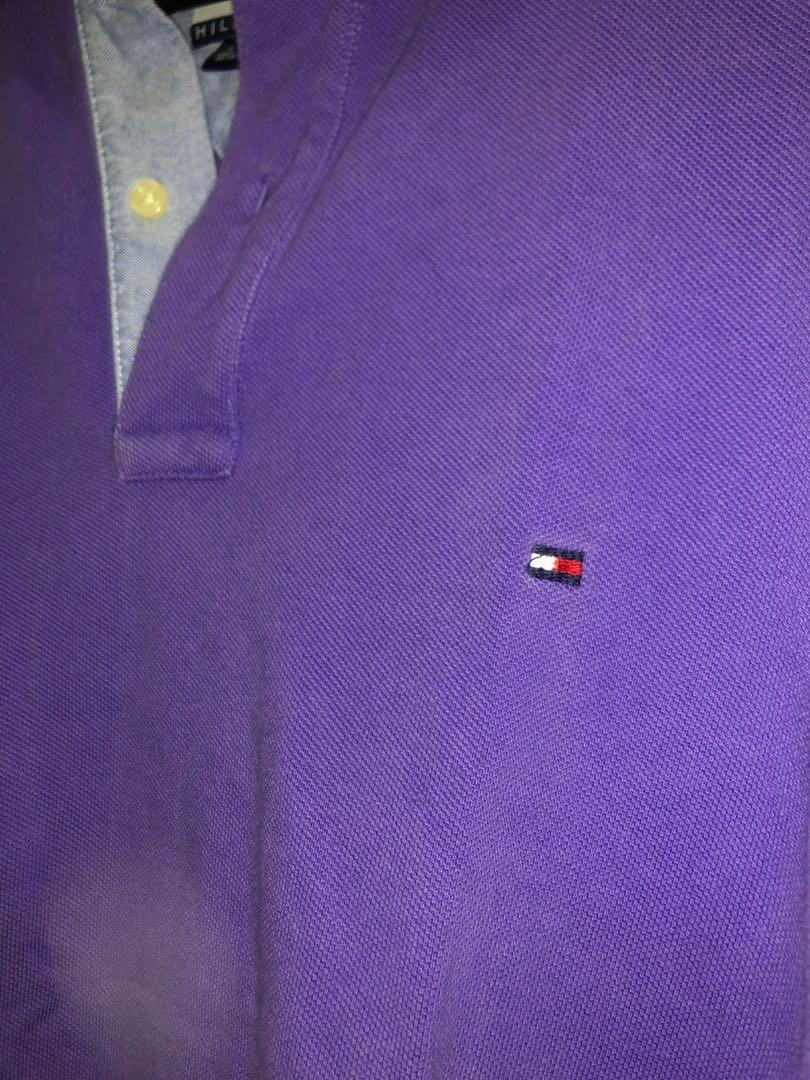 Tommy Hilfiger Polo Shirt (Category: Tshirts & Polo Shirts ) located in Makati City. Submitted by do4love (Listing ID 1127195419, Image 2). Description: Purple color Some signs of usage, but in good condition Fits L to XL imo Can give discount for multiple items.