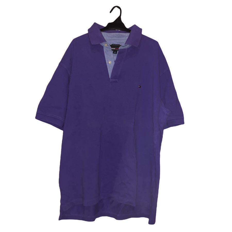 Tommy Hilfiger Polo Shirt (Category: Tshirts & Polo Shirts ) located in Makati City. Submitted by do4love (Listing ID 1127195419, Image 1). Description: Purple color Some signs of usage, but in good condition Fits L to XL imo Can give discount for multiple items.