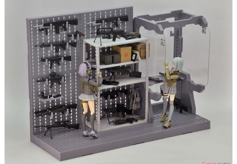 Tomytec 1/12 Little Armory Gun Rack A & D Plastic Model Kit for Figma ...