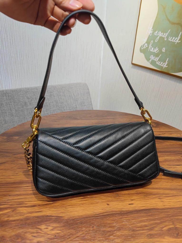 Tory burch georgia leather flap shoulder bag hot sale