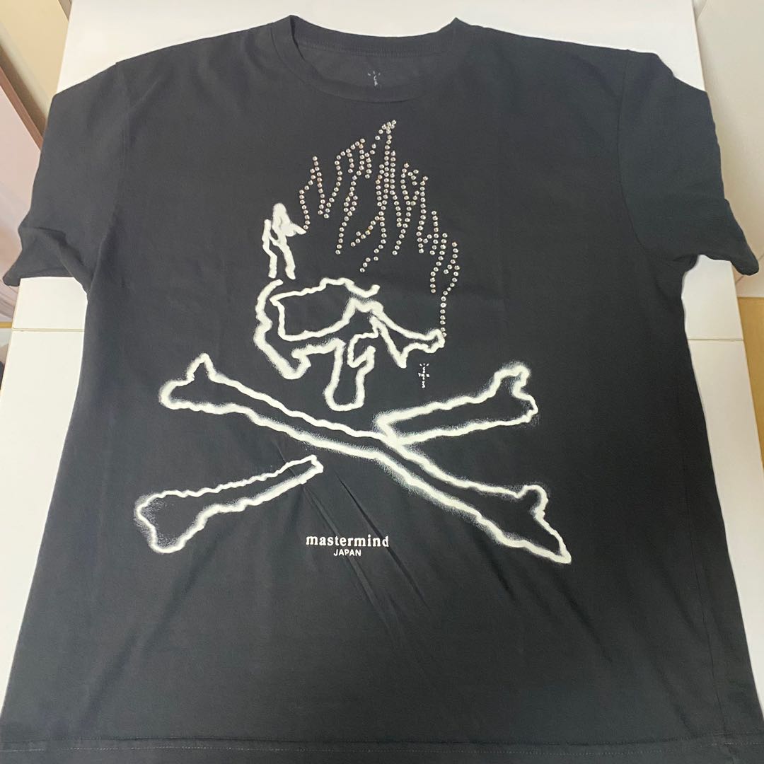 Travis Scott cactus Jack x mastermind japan mmj tee size L, 男裝