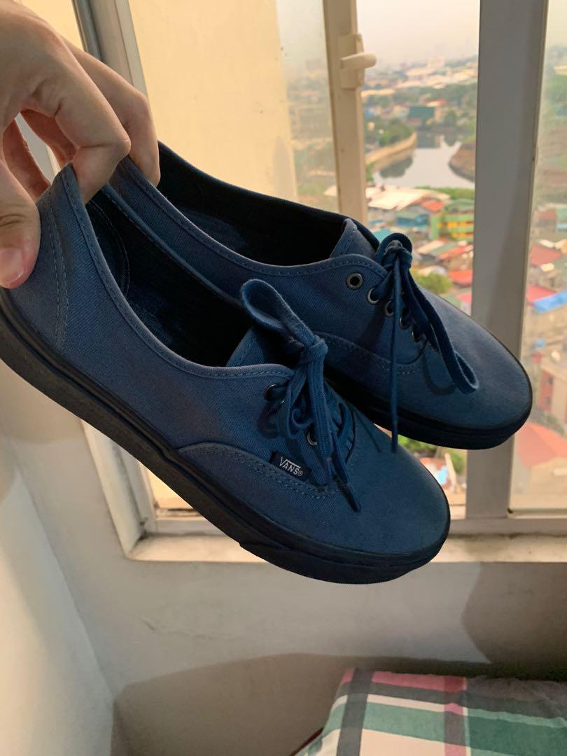 Vans Authentic Mono Blue Ashes Men s Fashion Footwear Sneakers