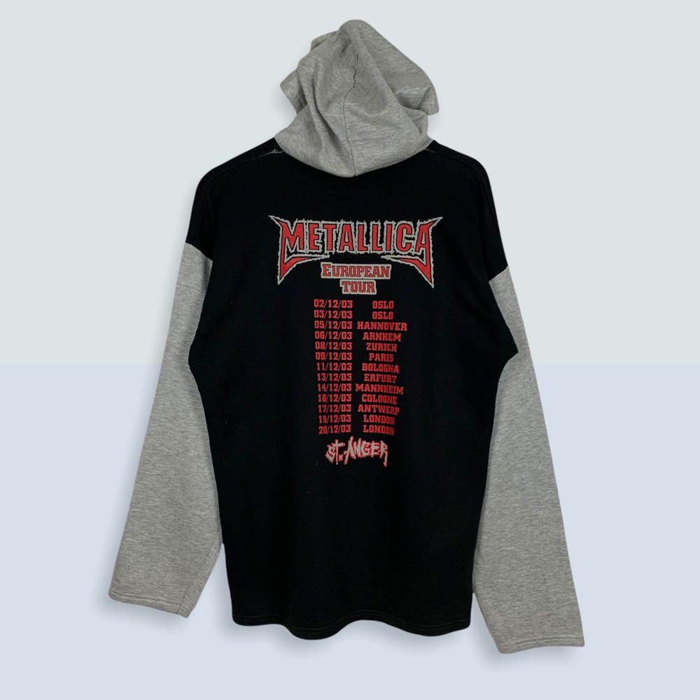 Metallica cheap tour hoodie