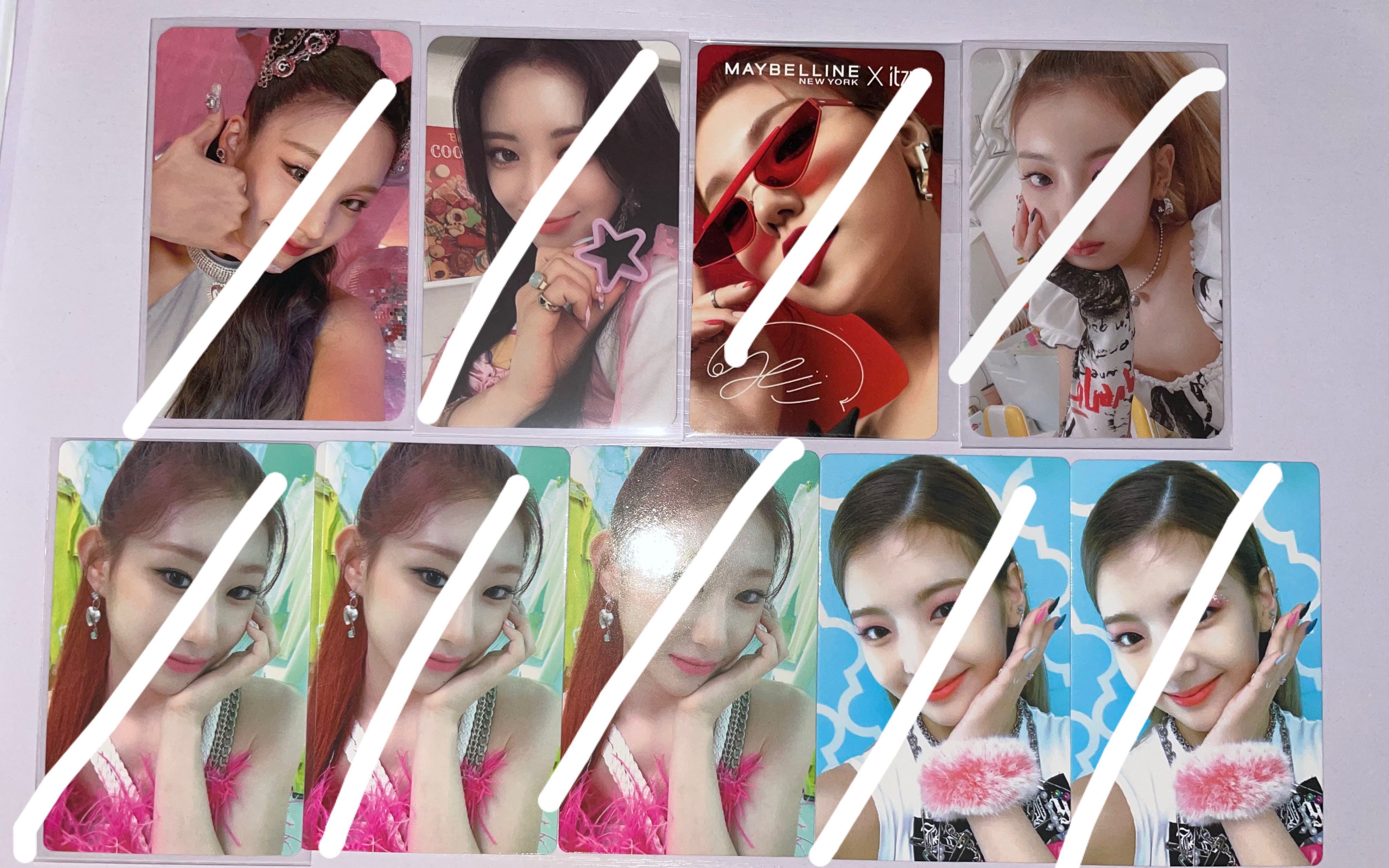 ITZY photocard crazy in love loco Yeji Yuna Ryujin lia