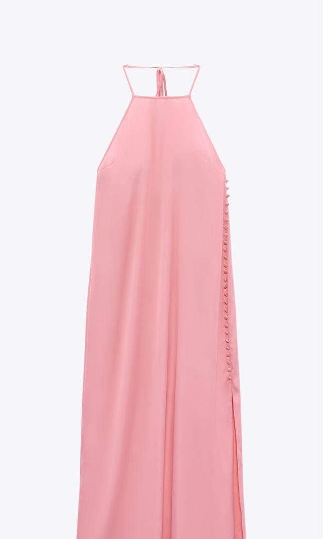 Zara satin pink dress, Women's Fashion, Muslimah Fashion, Dresses on Carousell Zara satin pink dress, Women's Fashion, Muslimah Fashion, Dresses on Carousell