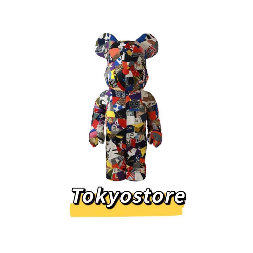 1000% Bearbrick x Anrealage x S.H.I.P & Crew Patchwork, 興趣及遊戲 